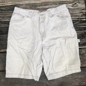 Old Navy Men's Khaki Denim Cargo Work Shorts 36